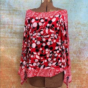 Lane Bryant Angel Winged Sleeved Top